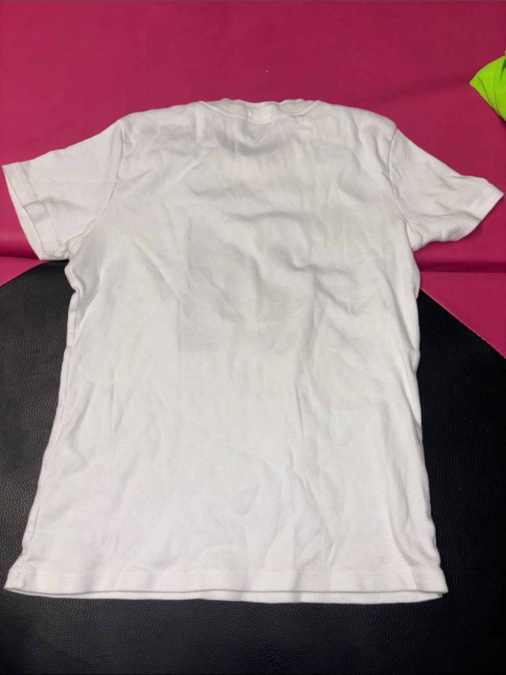 Number 14 White Graphic Tee-BRANDY - Picture 2 of 3